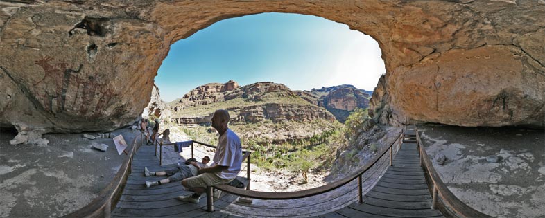 Die Felsmalereien von Cueva Las Flechas